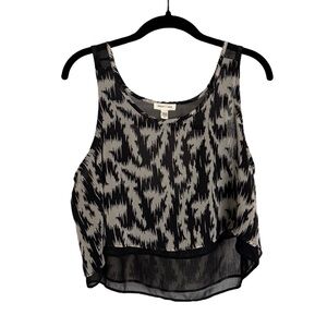 UO Silence & Noise Printed Crop Tank | M